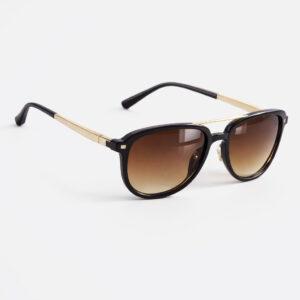 Tortoiseshell aviator sunglasses